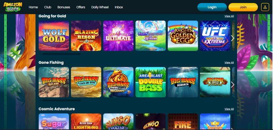 Amazon Slots Ontario slots selection