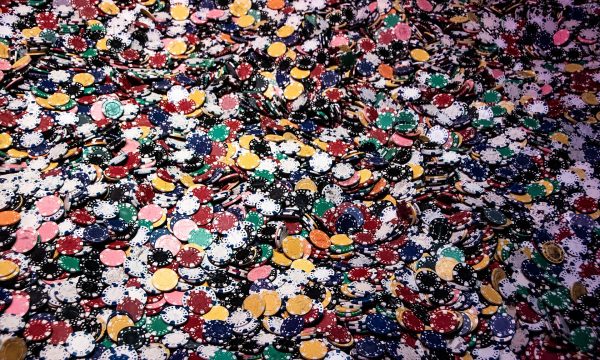 Casino poker chips