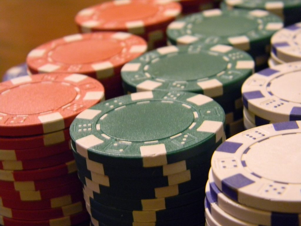 Casino poker chips