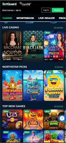 The NorthStar Bets Casino mobile app